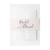 Modern Wedding Uitnodigingen Wikkel (Voorkant Voorbeeld)