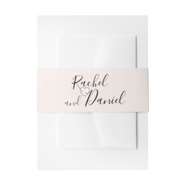 Modern Wedding Uitnodigingen Wikkel