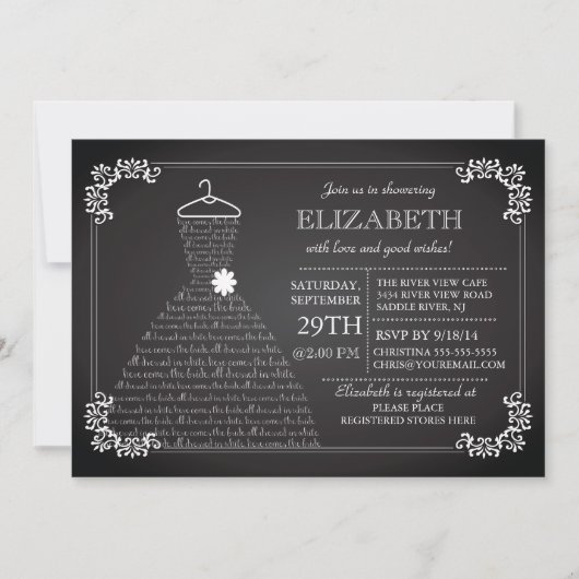 Modern Wedding Vrijgezellenfeest Kaart (Voorkant)