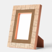 Modern weefpatroon Geen tekst gegraveerde Lijsten Gegraveerde Lijstjes (Links)