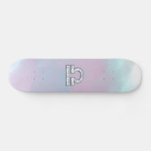 Modern Weegschaal Sterrenbeeld Moeder van Parel St Persoonlijk Skateboard (Horizontaal)