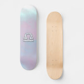 Modern Weegschaal Sterrenbeeld Moeder van Parel St Persoonlijk Skateboard (Voorkant)