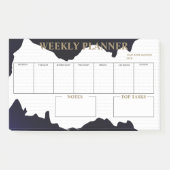 Modern Weekly Planner  Post-it® Notes (Voorkant)