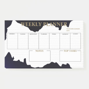 Modern Weekly Planner  Post-it® Notes