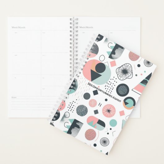 Modern wekelijks/jaarlijks planner (Display)