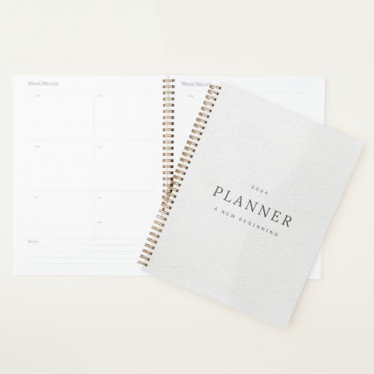 Modern wekelijks/jaarlijks planner (Display)