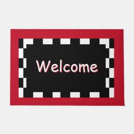 Modern Welkom Deurmat