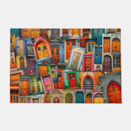 Modern Welkom Huis  Deurpatroon Deurmat