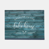 Modern WELKOM NAAR ONS Meerhuisscript Deurmat (Voorkant)