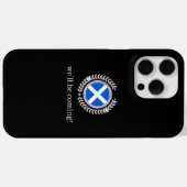 Modern We'll Be Coming | Schotland Vlag Badge Fans Case-Mate iPhone Case (Achterkant (horizontaal))
