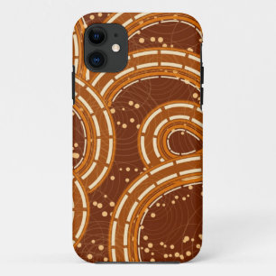 Modern wervelpatroon iPhone 11 hoesje