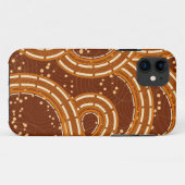 Modern wervelpatroon Case-Mate iPhone case (Achterkant (horizontaal))