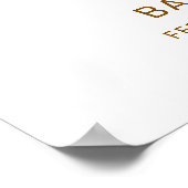 Modern Western Cactus Cowboy Baby shower Welkom Poster (Hoek)