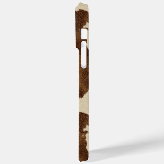 Modern Western Country Cowgirl Brown Script Name Case-Mate iPhone Case (Achterkant / Links)