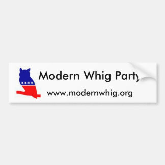 Modern Whig Party Bumpersticker