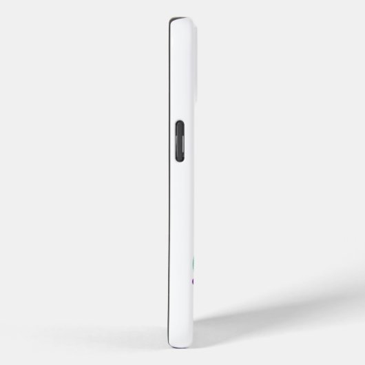 Modern Whimsical Botanical Art Monogram Case-Mate iPhone Case (Achterkant / Rechts)