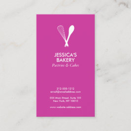 MODERN WHISK & LEPEL LOGO OP BERRY VISITEKAARTJE