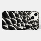 Modern White 3D Geometric Phone Case - Minimalist  (Achterkant (horizontaal))