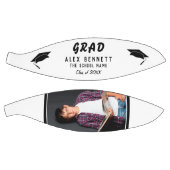 Modern White Afstuderen naam/Afstudeerder Afstuder Basketbal (Panelen)