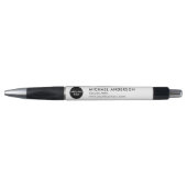 Modern White Business Custom Company Logo Pen (Voorkant)