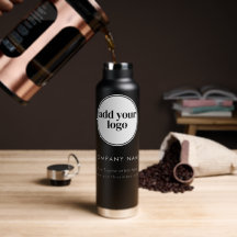 Modern White Business Custom Company Logo