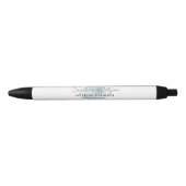 Modern White Business Signature Logo Pen (Voorkant)