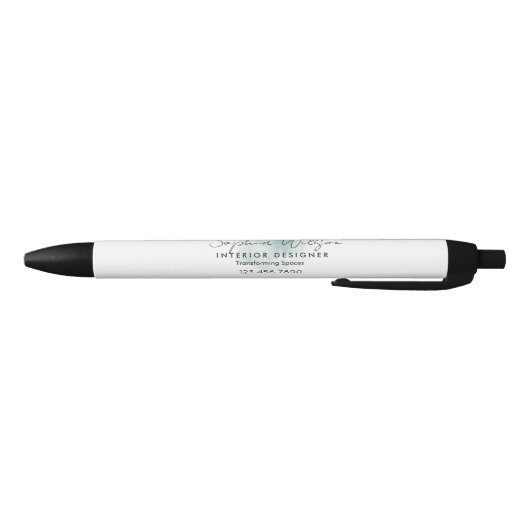 Modern White Business Signature Logo Pen (Bodem)
