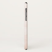 Modern White & Golden Marble Case-Mate iPhone Case (Achterkant/links)