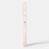 Modern White & Golden Marble Case-Mate iPhone Case (Achterkant / Links)
