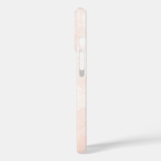 Modern White & Golden Marble Case-Mate iPhone Case (Achterkant / Links)