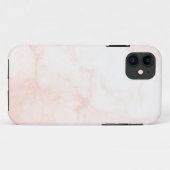 Modern White & Golden Marble Case-Mate iPhone Case (Achterkant (horizontaal))