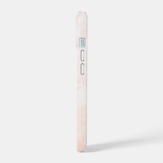 Modern White & Golden Marble iPhone 15 Case (Linkerkant)