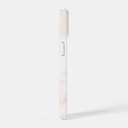 Modern White & Golden Marble iPhone 15 Case (Rechterkant)