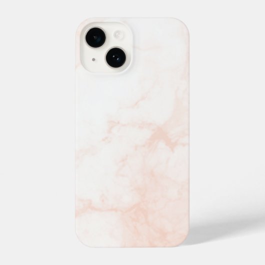 Modern White & Golden Marble iPhone Hoesje (Achterkant)