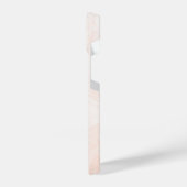 Modern White & Golden Marble iPhone Hoesje (Linkerkant)