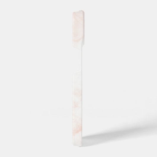 Modern White & Golden Marble iPhone Hoesje (Rechterkant)