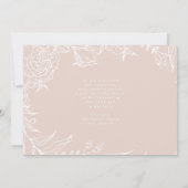 Modern White Introduction Hand Geschreven Photo Bi (Achterkant)