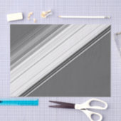 Modern White op grijs Tissuepapier (Craft)