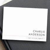 Modern white professional post-it® notes