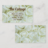 Modern White Roses Guest House Vacation Rental Visitekaartje (Voorkant / Achterkant)