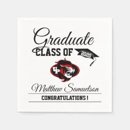 Modern White School AFSTUDEREN | LOGO toevoegen Servet