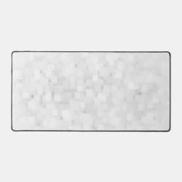 Modern White Square Pattern Bureaumat