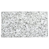 Modern White Terrazzo Kussensloop (Voorkant-Rechts)
