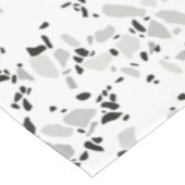 Modern White Terrazzo Tafelkleed (Gekanteld)
