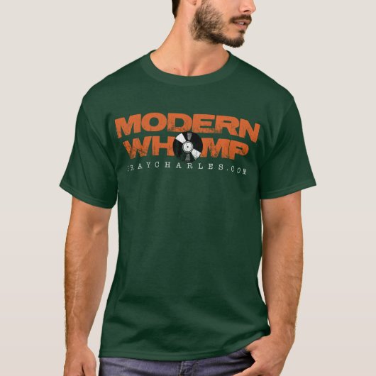 Modern Whomp - Groen T-shirt (Voorkant)