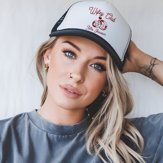 Modern Wifey Club Mrs Tote Bag, Honeymoon Wifey  Trucker Pet