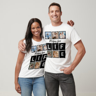 Modern Wifey for Life 5 Fotocollage T-shirt