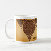 Modern Wild Cat Pattern Geometric Employee Welkom Koffiemok (Links)
