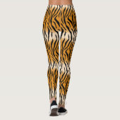 Modern Wild Tiger Pattern Leggings (Achterkant)
