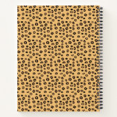 Modern Wild Tiger Pattern Notitieboek (Achterkant)